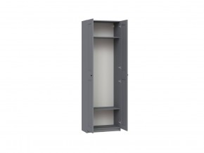 2.06.01.040.4 МАКС шкаф 2 двери 75х38х233 серый RU в Кудымкаре - kudymkar.ok-mebel.com | фото