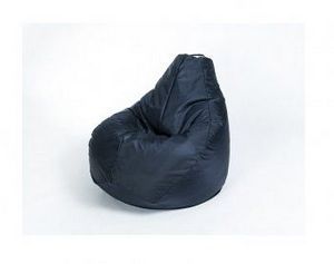 Кресло-мешок Груша малое черное в Кудымкаре - kudymkar.ok-mebel.com | фото 1