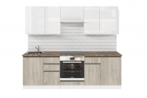 АНТИКА Кухонный гарнитур Базис (2400 мм) в Кудымкаре - kudymkar.ok-mebel.com | фото 3
