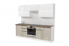 АНТИКА Кухонный гарнитур Базис (2400 мм) в Кудымкаре - kudymkar.ok-mebel.com | фото 4