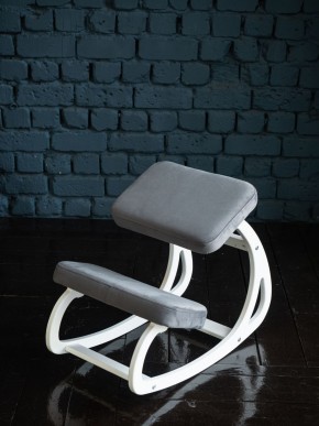 Балансирующий коленный стул Конёк Горбунёк (Белый) в Кудымкаре - kudymkar.ok-mebel.com | фото 3