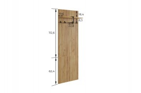 БОДРУМ Прихожая (модульная) дуб крафт золотой в Кудымкаре - kudymkar.ok-mebel.com | фото 2