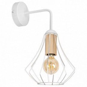Бра Imex MD.9053 MD.9053-1-W-WH+WOOD в Кудымкаре - kudymkar.ok-mebel.com | фото