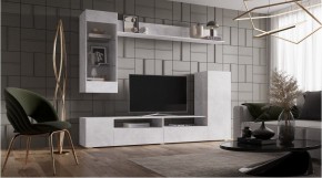 ДАЛЛАС Гостиная (модульная) цемент светлый в Кудымкаре - kudymkar.ok-mebel.com | фото