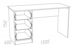 Детская Оливия Письменный стол НМ 011.47-01 Х в Кудымкаре - kudymkar.ok-mebel.com | фото 3