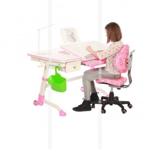 Парта-трансофрмер Amare Pink с выдвижным ящиком в Кудымкаре - kudymkar.ok-mebel.com | фото 4