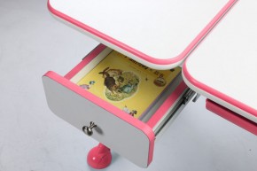Парта-трансофрмер Amare Pink с выдвижным ящиком в Кудымкаре - kudymkar.ok-mebel.com | фото 5