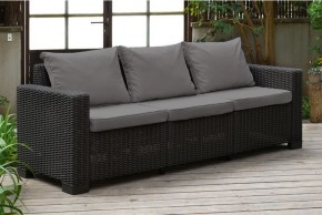 Диван Калифорния 3-х местный (California 3 Sofa), графит в Кудымкаре - kudymkar.ok-mebel.com | фото