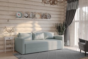 Диван-кровать Вало мятно-серый, ткань рогожка в Кудымкаре - kudymkar.ok-mebel.com | фото 2