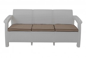 Диван Yalta Premium Sofa 3 Set (Ялта) белый (+подушки под спину) в Кудымкаре - kudymkar.ok-mebel.com | фото 2