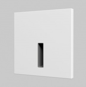 DK1030-WH Светильник встраиваемый в стену, IP 20, LED 3000K, 3 Вт, белый, алюминий в Кудымкаре - kudymkar.ok-mebel.com | фото