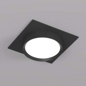 DK2091-BK Встраиваемый светильник FLAT, IP 20, до 15 Вт, GX53, LED, черный, алюминий в Кудымкаре - kudymkar.ok-mebel.com | фото