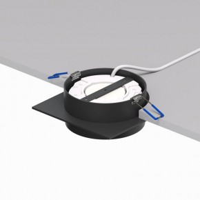 DK2091-BK Встраиваемый светильник FLAT, IP 20, до 15 Вт, GX53, LED, черный, алюминий в Кудымкаре - kudymkar.ok-mebel.com | фото 4
