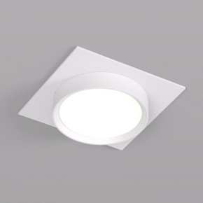 DK2091-WH Встраиваемый светильник FLAT, IP 20, до 15 Вт, GX53, LED, белый, алюминий в Кудымкаре - kudymkar.ok-mebel.com | фото