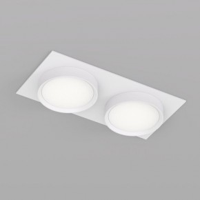 DK2092-WH Встраиваемый светильник FLAT, IP 20, до 15 Вт, GX53, LED, белый, алюминий в Кудымкаре - kudymkar.ok-mebel.com | фото 2