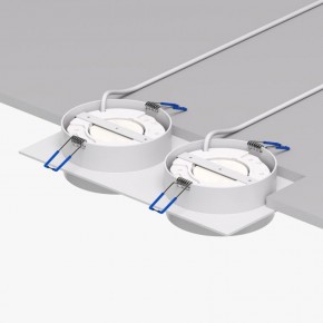 DK2092-WH Встраиваемый светильник FLAT, IP 20, до 15 Вт, GX53, LED, белый, алюминий в Кудымкаре - kudymkar.ok-mebel.com | фото 4