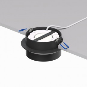 DK2100-BK Встраиваемый светильник NIKO, IP 20, до 15 Вт, GX53, LED, черный, акрил, алюминий в Кудымкаре - kudymkar.ok-mebel.com | фото 4