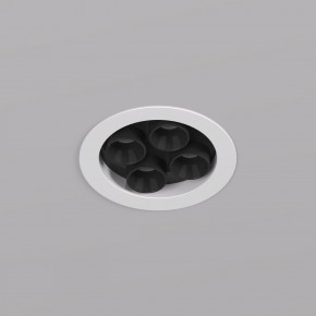DK2510-WB Встраиваемый светильник SPACE со светодиодом d65 220V 8W 38° 4000К IP20 белый/черный алюминий в Кудымкаре - kudymkar.ok-mebel.com | фото 2