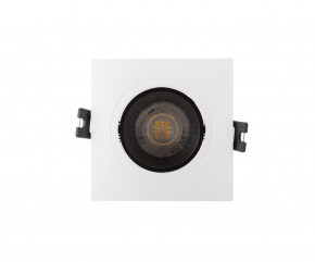 DK3021-WB Встраиваемый светильник, IP 20, 10 Вт, GU5.3, LED, белый/черный, пластик в Кудымкаре - kudymkar.ok-mebel.com | фото