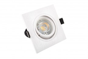 DK3021-WH Встраиваемый светильник, IP 20, 10 Вт, GU5.3, LED, белый, пластик в Кудымкаре - kudymkar.ok-mebel.com | фото