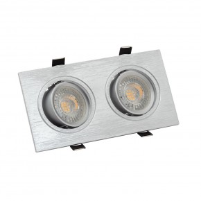 DK3022-CM Встраиваемый светильник, IP 20, 10 Вт, GU5.3, LED, серый, пластик в Кудымкаре - kudymkar.ok-mebel.com | фото 2