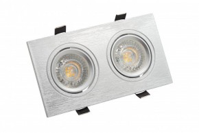 DK3022-CM Встраиваемый светильник, IP 20, 10 Вт, GU5.3, LED, серый, пластик в Кудымкаре - kudymkar.ok-mebel.com | фото 3