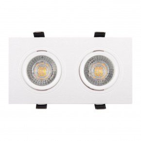 DK3022-WH Встраиваемый светильник, IP 20, 10 Вт, GU5.3, LED, белый, пластик в Кудымкаре - kudymkar.ok-mebel.com | фото 2