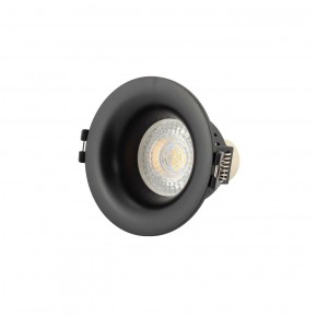 DK3024-BK Встраиваемый светильник, IP 20, 10 Вт, GU5.3, LED, черный, пластик в Кудымкаре - kudymkar.ok-mebel.com | фото