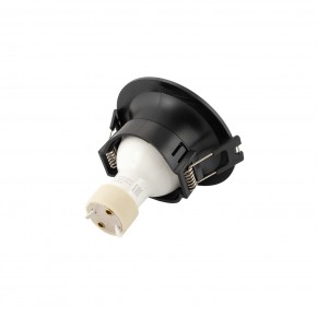 DK3024-BK Встраиваемый светильник, IP 20, 10 Вт, GU5.3, LED, черный, пластик в Кудымкаре - kudymkar.ok-mebel.com | фото 3