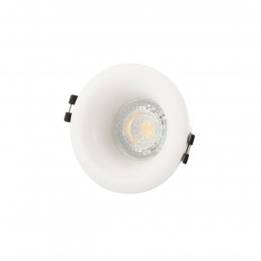 DK3024-WH Встраиваемый светильник, IP 20, 10 Вт, GU5.3, LED, белый, пластик в Кудымкаре - kudymkar.ok-mebel.com | фото
