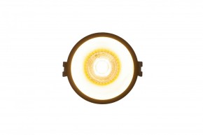 DK3026-BG Встраиваемый светильник, IP 20, 10 Вт, GU5.3, LED, черный/золотой, пластик в Кудымкаре - kudymkar.ok-mebel.com | фото 2
