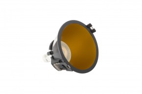 DK3026-BG Встраиваемый светильник, IP 20, 10 Вт, GU5.3, LED, черный/золотой, пластик в Кудымкаре - kudymkar.ok-mebel.com | фото 4