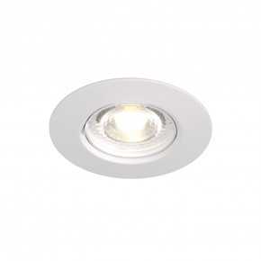 DK3028-WH Встраиваемый светильник, IP 20, 10 Вт, GU5.3, LED, белый, пластик в Кудымкаре - kudymkar.ok-mebel.com | фото 5
