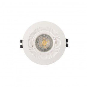 DK3029-WH Встраиваемый светильник, IP 20, 10 Вт, GU5.3, LED, белый, пластик в Кудымкаре - kudymkar.ok-mebel.com | фото