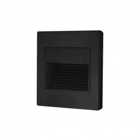 DK3050-BK Светильник встраиваемый в стену, IP 20, LED 3000, 1 Вт, черный пластик в Кудымкаре - kudymkar.ok-mebel.com | фото