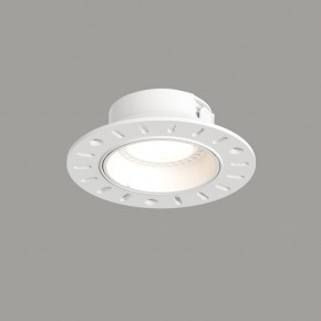 DK3055-WH Встраиваемый светильник, IP 20, 10 Вт, GU5.3, LED, белый, пластик в Кудымкаре - kudymkar.ok-mebel.com | фото