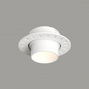 DK3056-WH Встраиваемый светильник под шпатлевку, IP20, до 15 Вт, LED, GU5,3, белый, пластик в Кудымкаре - kudymkar.ok-mebel.com | фото
