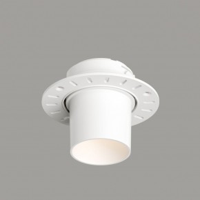 DK3057-WH Встраиваемый светильник под шпатлевку, IP20, до 15 Вт, LED, GU5,3, белый, пластик в Кудымкаре - kudymkar.ok-mebel.com | фото
