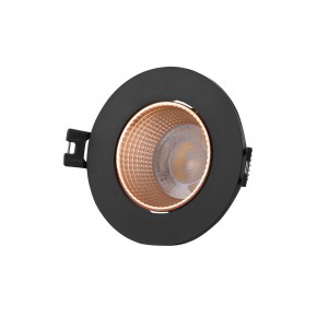 DK3061-BBR Встраиваемый светильник, IP 20, 10 Вт, GU5.3, LED, черный/бронзовый, пластик в Кудымкаре - kudymkar.ok-mebel.com | фото