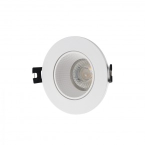 DK3061-WH Встраиваемый светильник, IP 20, 10 Вт, GU5.3, LED, белый/белый, пластик в Кудымкаре - kudymkar.ok-mebel.com | фото