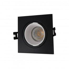 DK3071-BK+WH Встраиваемый светильник, IP 20, 10 Вт, GU5.3, LED, черный/белый, пластик в Кудымкаре - kudymkar.ok-mebel.com | фото