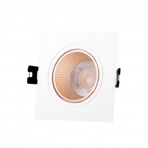 DK3071-WBR Встраиваемый светильник, IP 20, 10 Вт, GU5.3, LED, белый/бронзовый, пластик в Кудымкаре - kudymkar.ok-mebel.com | фото
