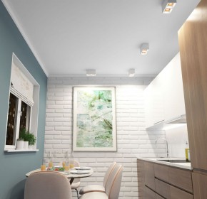 DK3085-WH+BR Светильник накладной IP 20, 10 Вт, GU5.3, LED, белый/бронзовый, пластик в Кудымкаре - kudymkar.ok-mebel.com | фото 2