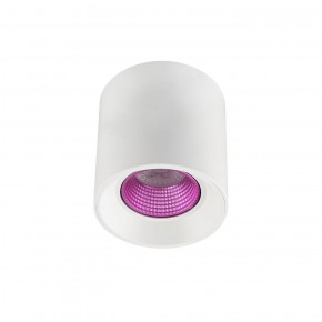 DK3090-WH+PI Светильник накладной IP 20, 10 Вт, GU5.3, LED, белый/розовый, пластик в Кудымкаре - kudymkar.ok-mebel.com | фото