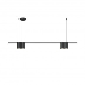 DK4061-BK Подвесной светильник ORBIT, IP20, 4xGU10 LED до 15 Вт, черный матовый, алюминий в Кудымкаре - kudymkar.ok-mebel.com | фото 3