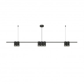 DK4063-BK Подвесной светильник ORBIT, IP20, 7xGU10 LED до 15 Вт, черный матовый, алюминий в Кудымкаре - kudymkar.ok-mebel.com | фото 3