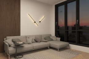 DK5010-BK Бра 600 мм, 3000К, IP20, 5 Вт, черный, алюминий в Кудымкаре - kudymkar.ok-mebel.com | фото 7
