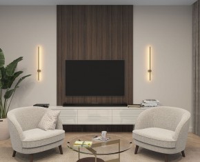 DK5012-SG Бра 800 мм, 3000К, IP20,7 Вт, матовое золото в Кудымкаре - kudymkar.ok-mebel.com | фото 5