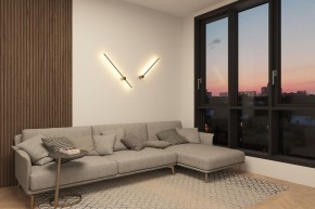 DK5012-SG Бра 800 мм, 3000К, IP20,7 Вт, матовое золото в Кудымкаре - kudymkar.ok-mebel.com | фото 7
