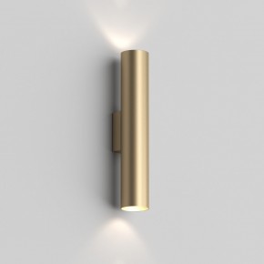 DK5022-SG Настенный светильник, IP20, до 15 Вт, LED, 2xGU10, матовое золото, алюминий в Кудымкаре - kudymkar.ok-mebel.com | фото